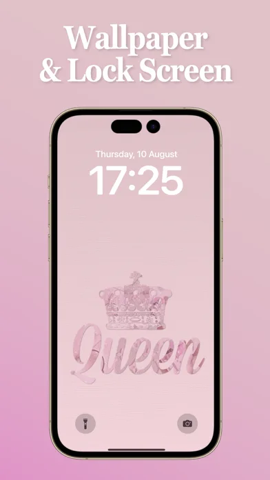 Girly Wallpapers Cute Glitter screenshot 1