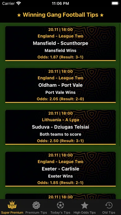 Betting Tips | Winning Gang screenshot 1