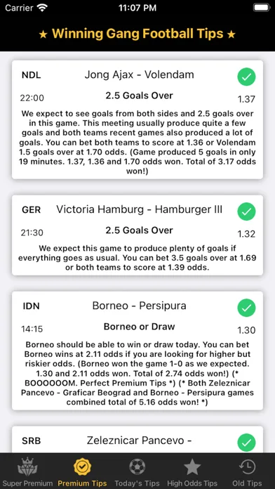 Betting Tips | Winning Gang screenshot 2