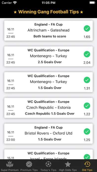 Betting Tips | Winning Gang screenshot 3