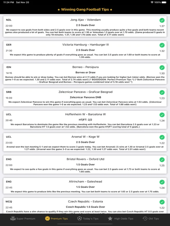 Betting Tips | Winning Gang screenshot 5