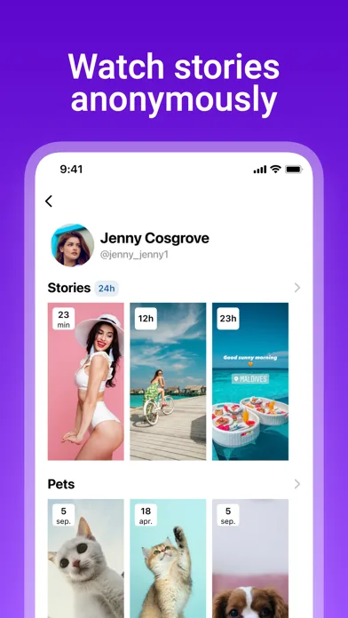 Instory: Story saver, viewer screenshot 2