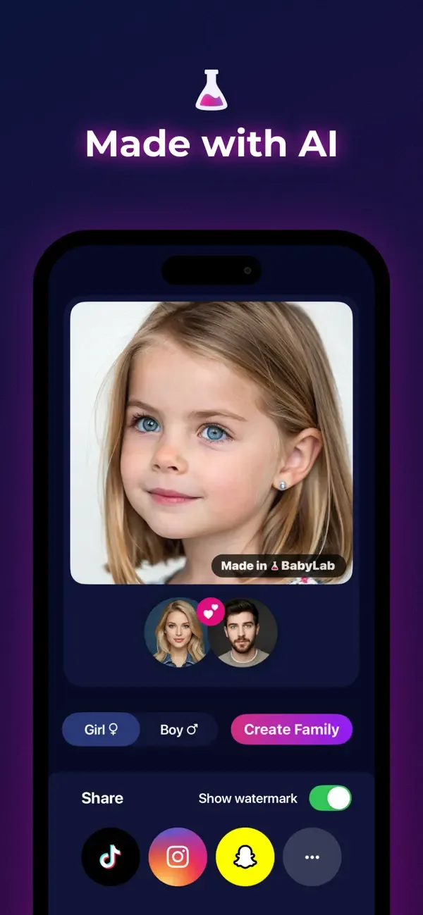 BabyLab - Baby Maker Generator screenshot 2