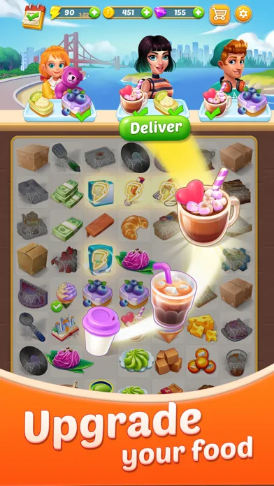 Merge Cafe – Merge game chef screenshot 4