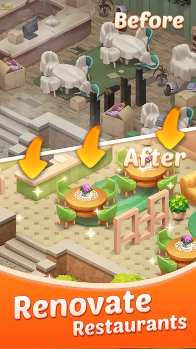 Merge Cafe – Merge game chef screenshot 5