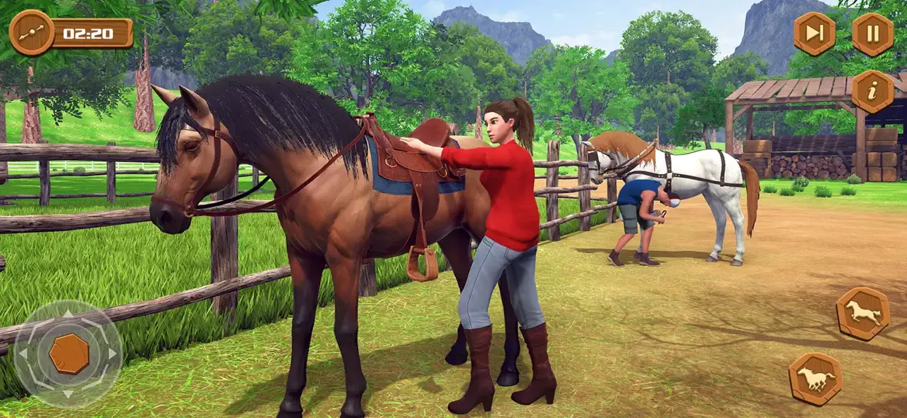 My Wild Horse Riding Stories screenshot 1