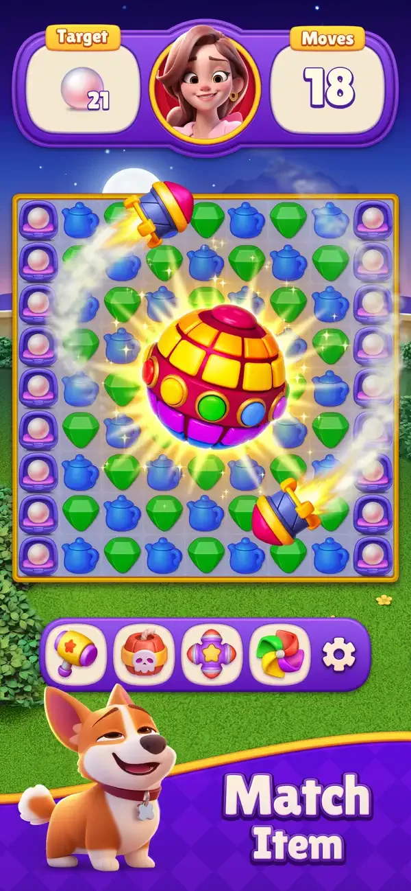 Dream Mania - Match 3 Games screenshot 1