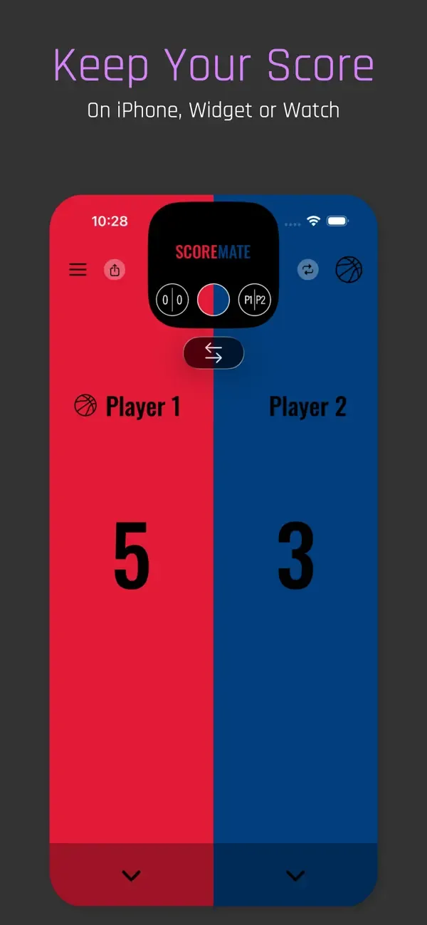 ScoreMate - Perfect Scoreboard screenshot 1