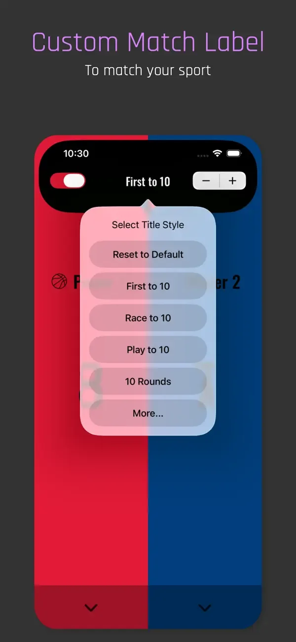 ScoreMate - Perfect Scoreboard screenshot 4