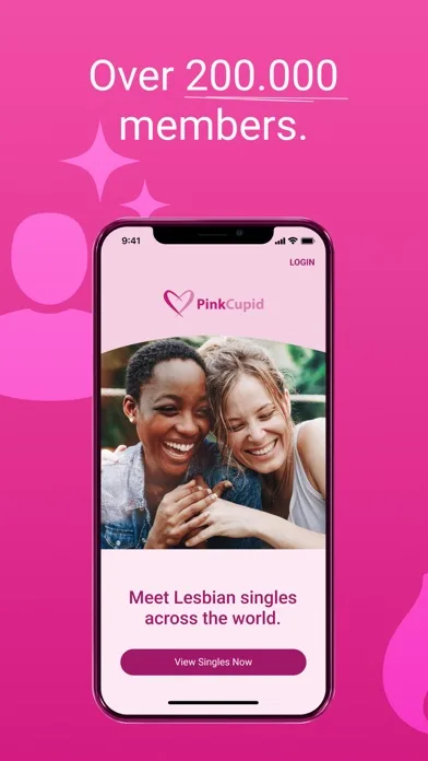 PinkCupid: Lesbians Dating App screenshot 1