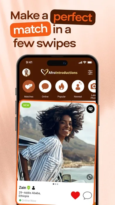 AfroIntroductions: Afro Dating screenshot 4