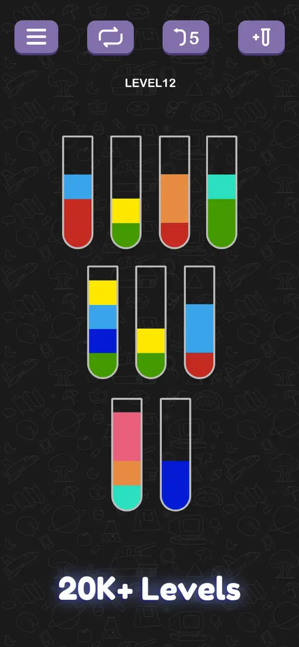 Water Sort Puzzle - Sort Color screenshot 2
