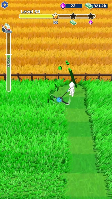 Grass Master: Lawn Mowing 3D screenshot 1