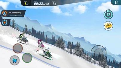 Mad Skills Snocross screenshot 1