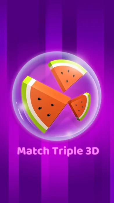 Match Triple 3D-Bubble Puzzle screenshot 1