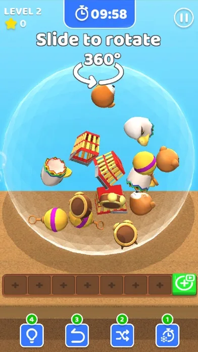 Match Triple 3D-Bubble Puzzle screenshot 2