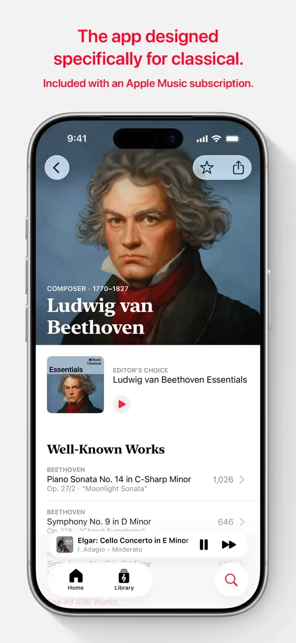 Apple Music Classical screenshot 1