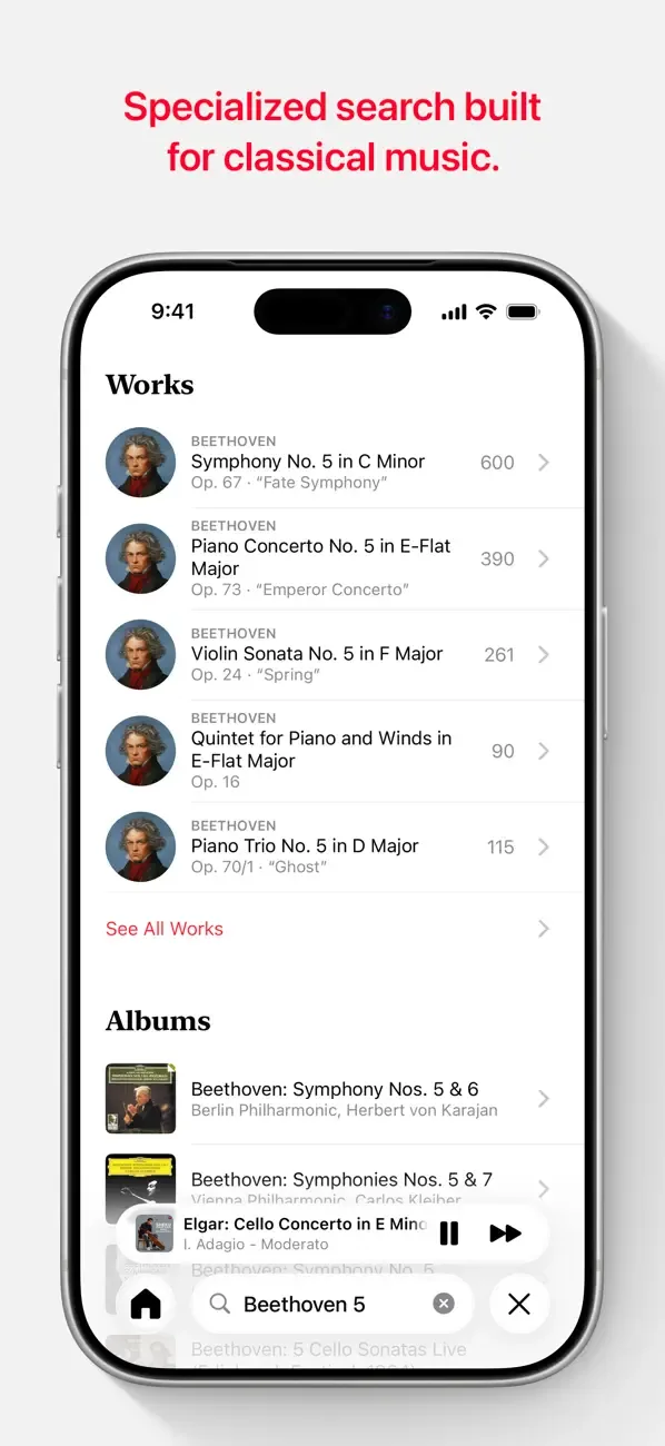Apple Music Classical screenshot 3