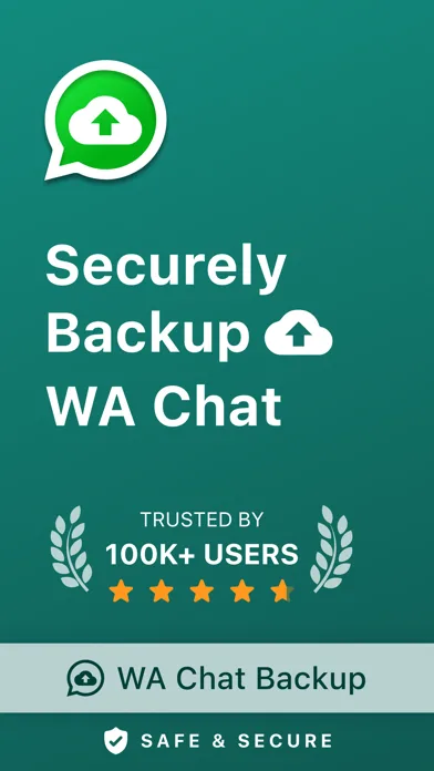 WT Chat Backup Restore Delete screenshot 1