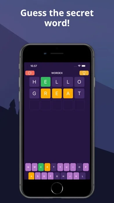 Word Guess - Wordex screenshot 1