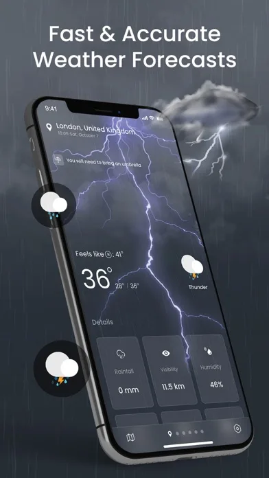 King Weather Forecast screenshot 1
