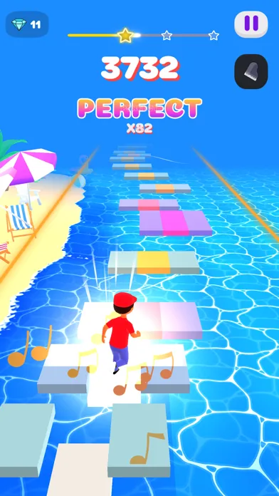 Melody Run - Cute Piano Game screenshot 1