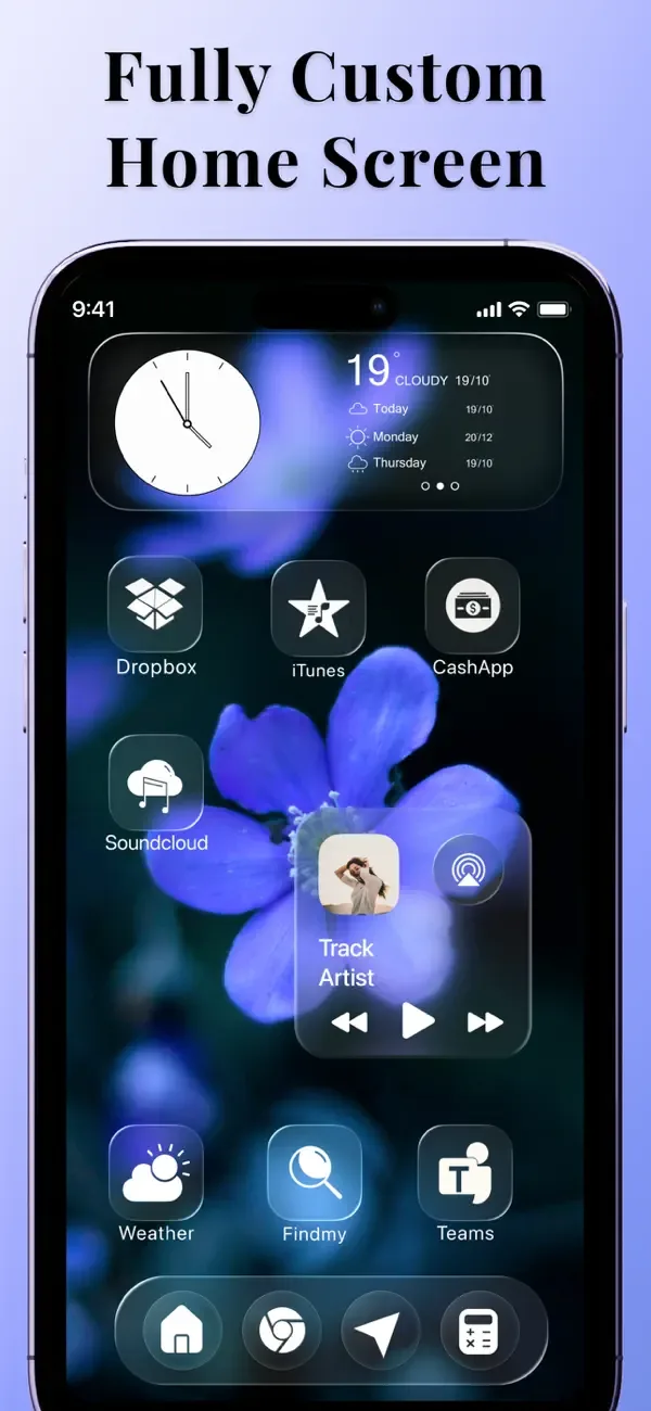 Lock Screen 26: Widgets & Icon screenshot 2