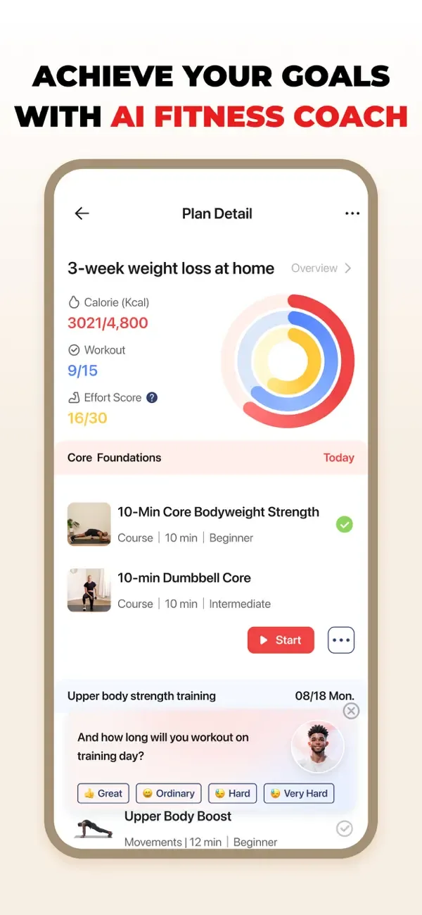 SunnyFit - For Home Fitness screenshot 2