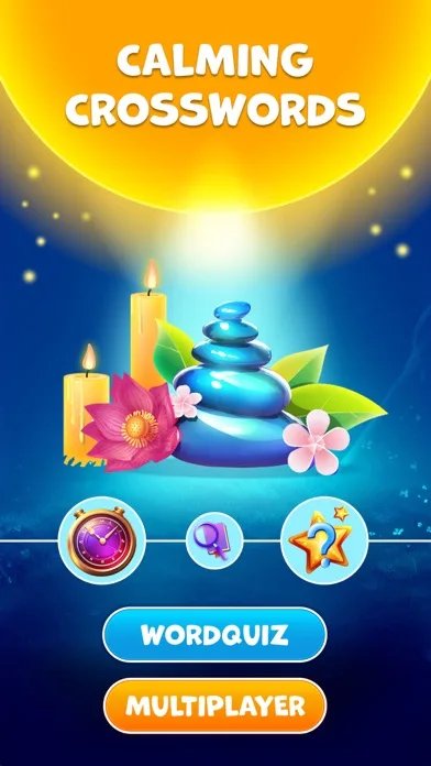 Calming Crosswords Puzzle screenshot 1