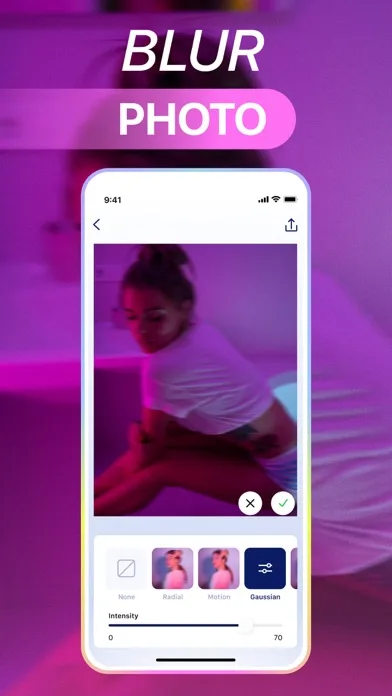 Blur Background Photo Editor screenshot 1