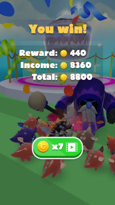 Dragon Rush 3D: Merge and Run screenshot 5
