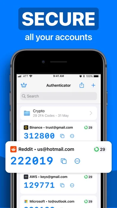 Authenticator · screenshot 2