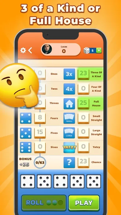 Yatzy - The Classic Dice Game screenshot 2