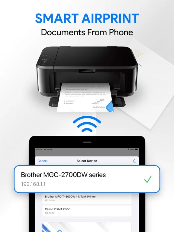 Smart Printer App - Air Print screenshot 1