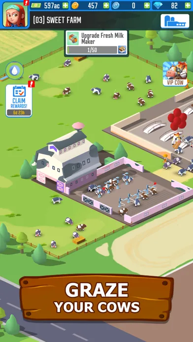 Milk Farm Tycoon screenshot 2