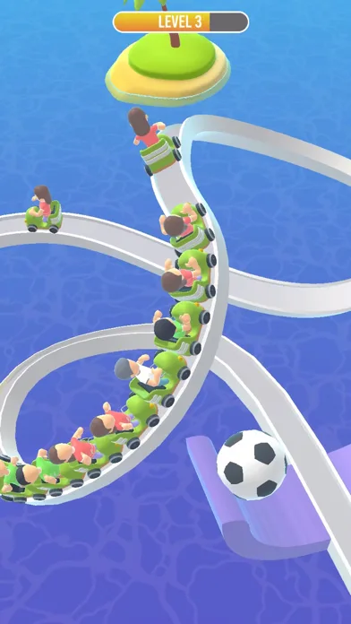 Cart Crash: Roller Coaster screenshot 1
