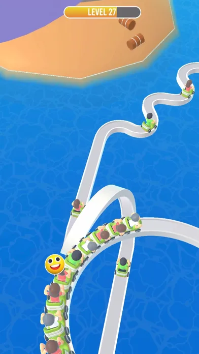 Cart Crash: Roller Coaster screenshot 2