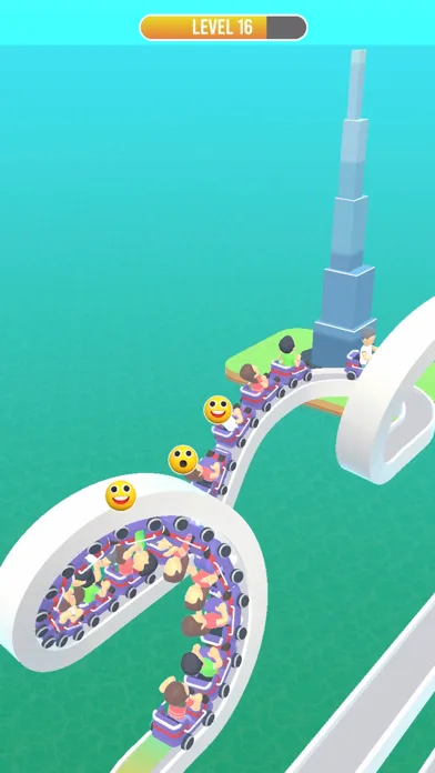 Cart Crash: Roller Coaster screenshot 3