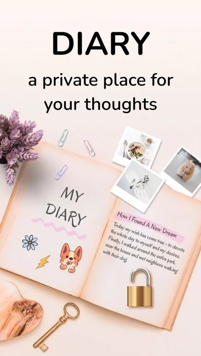 Daily Journal: Diary with Lock screenshot 1