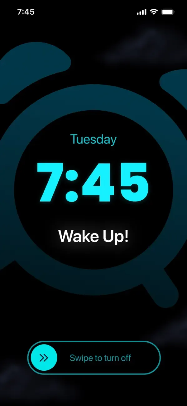 Smart Alarm Clock - Waking Up screenshot 1