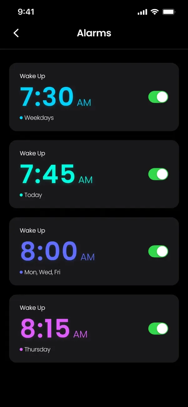 Smart Alarm Clock - Waking Up screenshot 2