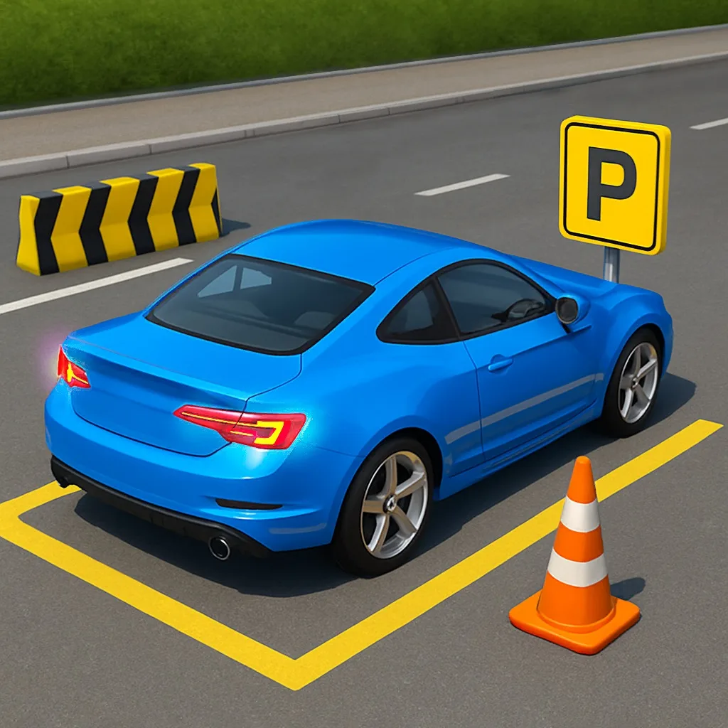Real Car Driving: School Game