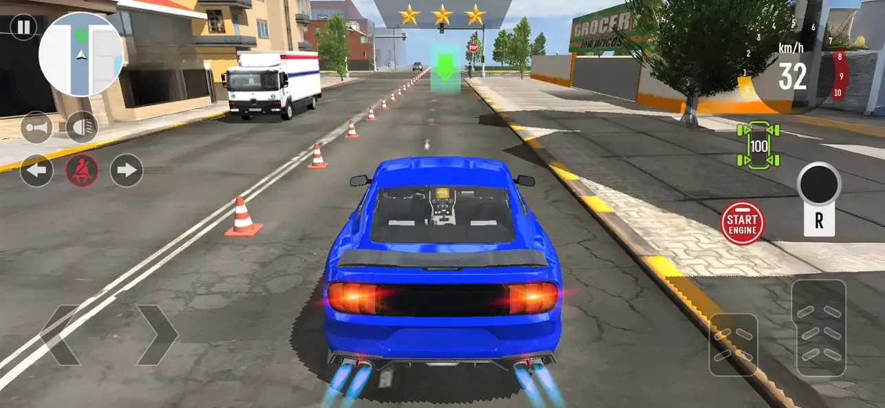 Real Car Driving: School Game screenshot 1
