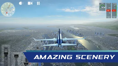 Flight Simulator: Plane Game screenshot 2