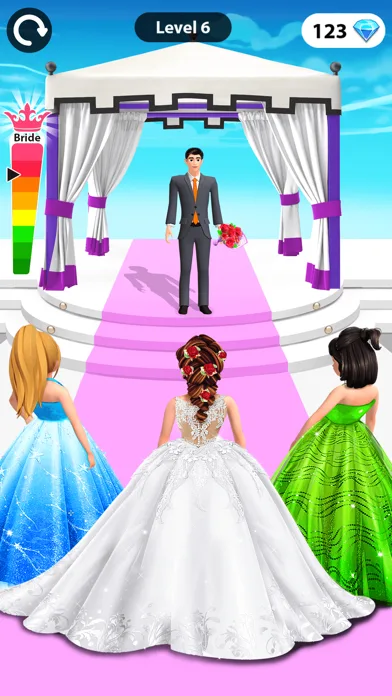 Bride Race & Outfit Makeover screenshot 5
