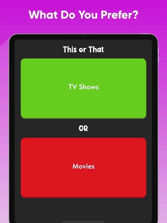 This Or That? - Questions Game screenshot 4
