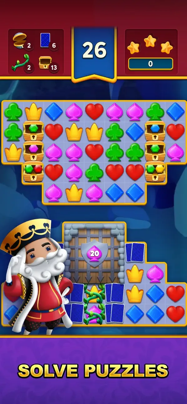 Solitaire Match 3 Puzzle Game screenshot 2