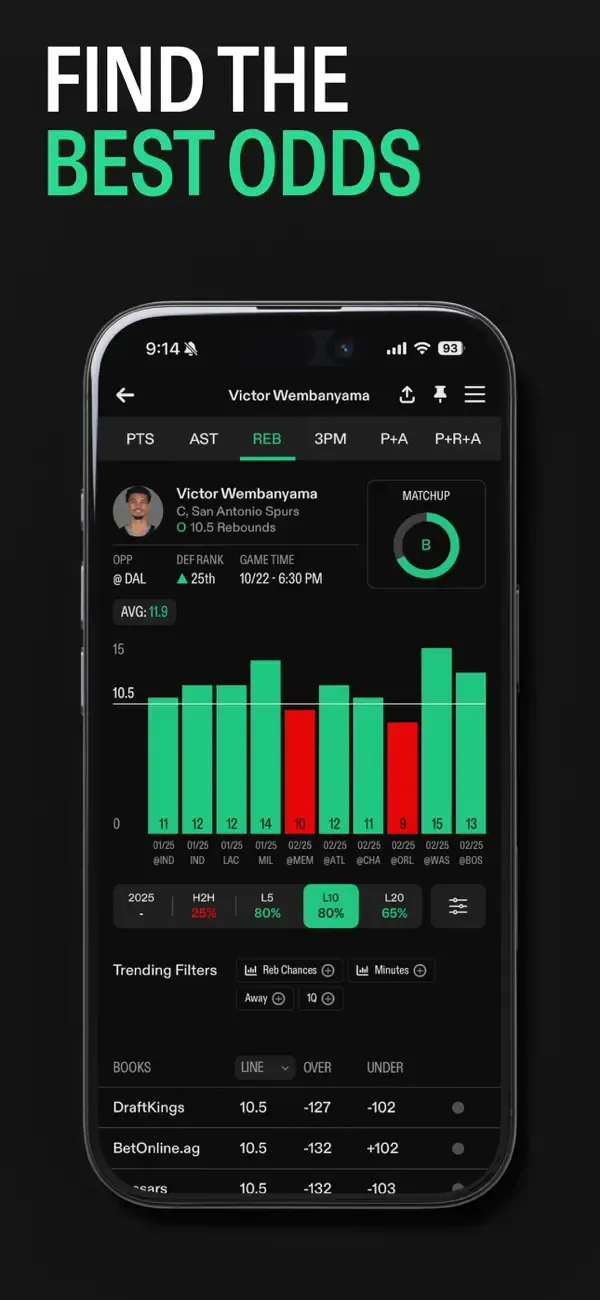 Props.Cash: Prop & Pick Finder screenshot 3