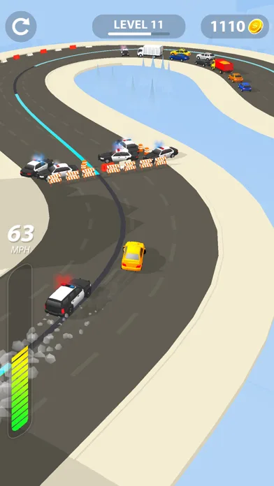 Line Race: Police Pursuit screenshot 1