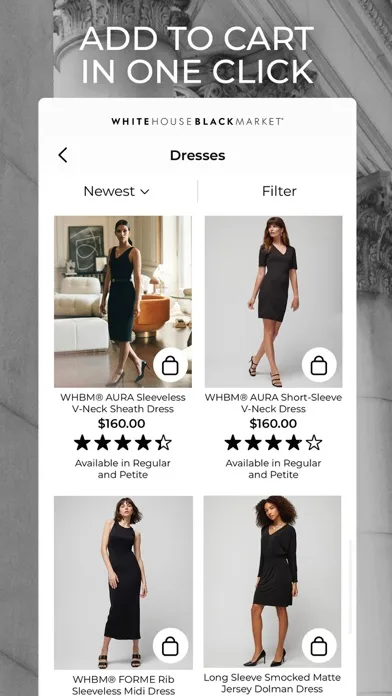 WHBM White House Black Market screenshot 3